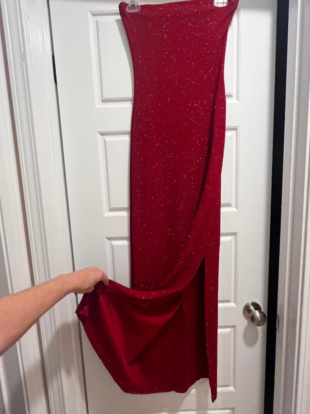 Charlotte Rouse formal sparkly Maxi Dress